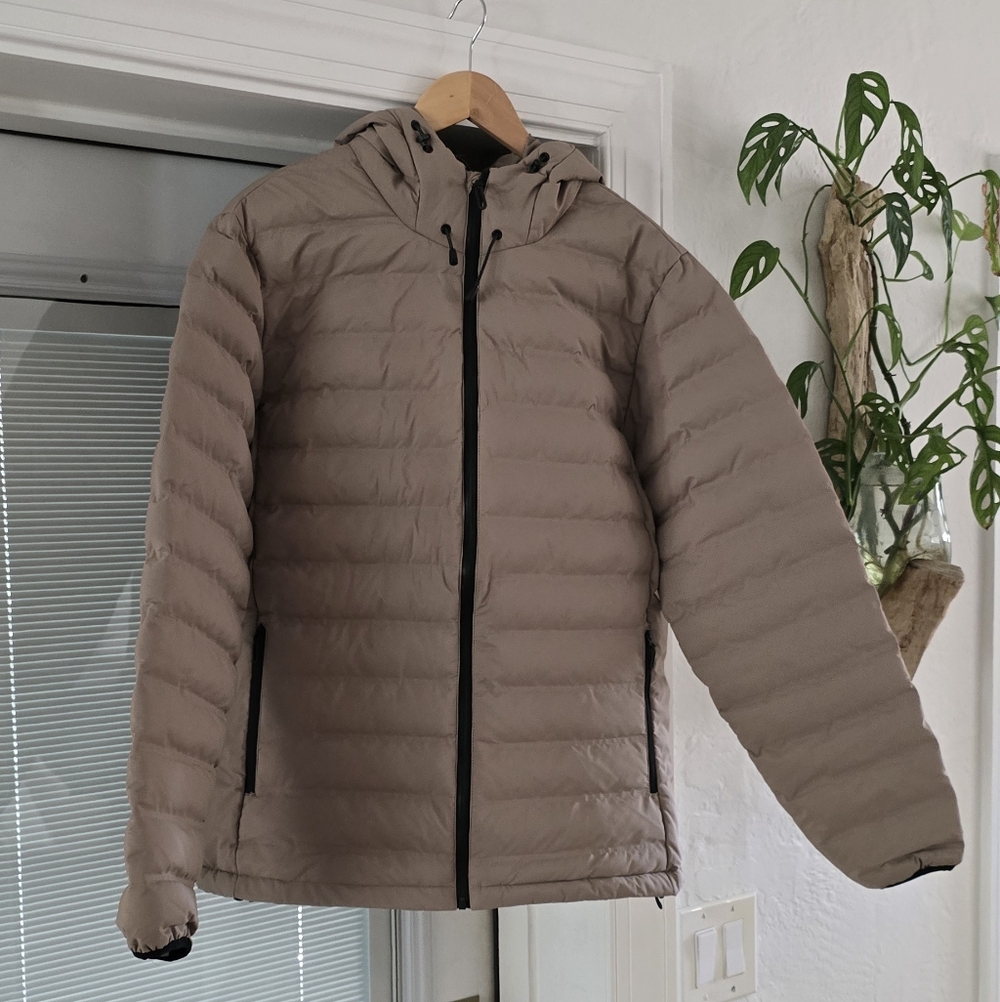 NWOT Men's H&M Olive Puffer Jacket